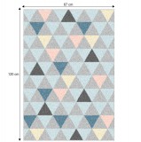 Tempo Szőnyeg, többszínű, 67x120, PETAL