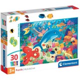 Tenger alatti kalandok 30db-os supercolor puzzle - Clementoni