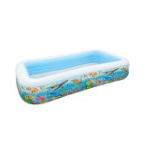 Tengeri mintás felfújható családi medence 305cm - Intex