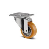 TENTE Alumínium Kerék Pur Futófelülettel 100-As Önbeálló Villával (250Kg)