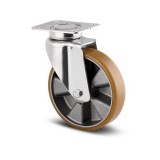 TENTE Alumínium Kerék Pur Futófelülettel 200-As Önbeálló Villával