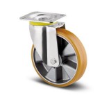 TENTE Alumínium Kerék Pur Futófelülettel 200-As Önbeálló Villával