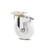 TENTE Poliamid Kerék Önbeálló Totálfékkel (200mm) 600-1200 Kg