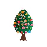 Tépőzáras kirakós játék szárazföldi állatokkal gyerekeknek