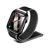 Tépőzáras sport óraszíj nylon Apple Watch 4/5 40 mm Usams ZB073 fekete