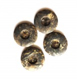 Terep mintás kerek gomb 7 - db-os csomagban - 18 mm