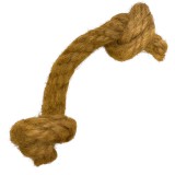 Természetes kókuszrost kötéljáték kutyáknak, 15 cm