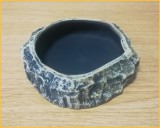 Terráriumi peremes etető tálka hüllőknek (Lapos - 110 x 110 x 25 mm)