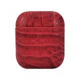 Terratec AirBox Crocodile Pattern Apple AirPods védőtok - Piros (306840)