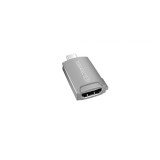 TERRATEC Connect C12 USB Type C Adapter with HDMI Silver 306704
