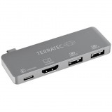 Terratec Connect C4 Dokkoló USB-C eszközökhöz (251737)