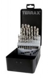 Terrax fémcsigafúró készlet 25 részes, HSS-G, TRX (RUK-A214215)