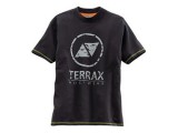 terrax munkavédelmi póló antracit-fekete 10512/xl