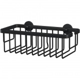 Tesa Moon Black Zuhanyzó tároló - Fekete (40567-00000-00)