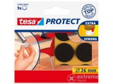 Tesa Protect karcolásgátló filckorong, barna 26mm