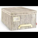 TESCOMA FANCY HOME ruházat tároló doboz 40 x 52 x 25 cm, cappuccino (8595028403435)