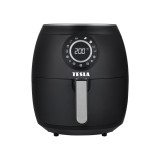 Tesla AirCook Q50 XL, Air Fryer, 1800 W, 6 L, 80 - 200 °C, 8 program, Fekete, Forrólevegős sütő