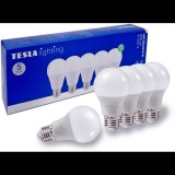 Tesla Lighting Tesla BULB E27, 8 W, 230 V, 806 lm, 25 000 h, 4000K nappali fehér, 220°, 5 db a csomagban (BL270840-5PACK)