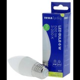 Tesla Lighting Tesla Gyertya, E27, 4,9W, 230V, 470lm, 25000h, 3000K meleg fehér, 180° (8596238006195)