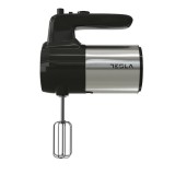Tesla MX301BX, 300W, 5-fokozatos, Turbo funkció, Fekete-Inox, Kézi mixer