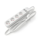 TESLA Smart Power Strip PS300 okos Wi-Fi hosszabbító 4 aljzattal, 2×USB-A + 1×USB-C - TSL-SPL-SPS300