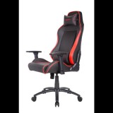 Tesoro Alphaeon S1 gaming szék fekete-piros (TS-F715 (RD)) (TS-F715 (RD)) - Gamer Szék