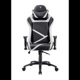 Tesoro Zone Speed gaming szék fekete-fehér (F700_WHITE) (F700_WHITE) - Gamer Szék
