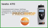 Testo 470 Fordulatszámmérő műszer