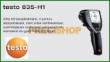 Testo 835-H1 - Infra hőmérsékletmérő páratartalom mérővel