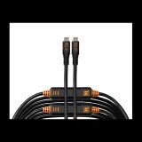 Tether Tools TetherPro Optima 10G USB-C apa - USB-C apa 3.2 Adatkábel 9.4m - Fekete (CUC31G2-BLK)