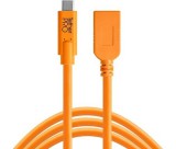 Tether Tools TT TetherPro USB-C > USB hosszabbító 4.6m narancs