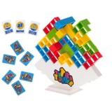Tetris Rejtvényfejtő Kiegyensúlyozó Blokkok Puzzle Játék 48darabos