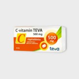 TEVA Gyógyszergyár Zrt. C-Vitamin Teva 500 mg rágótabletta 60x