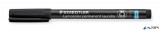 Textil jelölő alkoholos marker, 0,6 mm, kúpos, STAEDTLER 'Lumocolor® laundry 319 LM', fekete