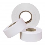 Tezeko 50 mm * 200 m-es textil/nejlon szalag, fehér (76/190 mm)