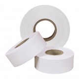 Tezeko 60 mm * 50 m-es textil/nejlon szalag, fehér (40/100 mm)