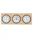 TFA Barométer kombináció (légynyomásmérő, hőmérő és páratartalommérő)elforgatható műszerek,natúr színű hátlappal