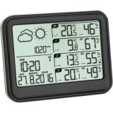 TFA-Dostmann 35.1142 időjárásjelző állomás Fekete LCD Elem