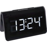 TFA Dostmann 60.2543.02 Rádiójel vezérlésű Ébresztőóra Fekete Riasztási idők 1 (60.2543.02)