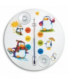 TFA Műanyag, tapadókoronggal rögzíthető ablakhőmérő. 14.6016.20