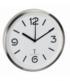 TFA Rádiójel vezérlésű Falióra 253 mm x 42 mm Alumínium (csiszolt)60.3535.02