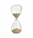 TFA Üveg homokóra 15 perces, arany színű homokkal 18.6009.53.90