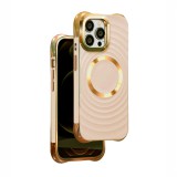 TFO Circle Glam MagSafe-kompatibilis tok iPhone 14 Pro - rózsaszín