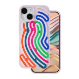 TFO DIY Snake - Apple iPhone 17 (6.3) személyre szabható szilikon tok, pink