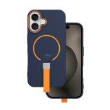 TFO Loop Thin MagSafe-kompatibilis tok iPhone 16 Pro Max - sötétkék
