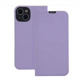 TFO Smart Soft könyvtok iPhone 16 Plus - világos lila