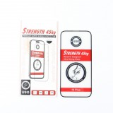 TFO Ultra Strong 45KG 9H oleofób edzett üveg fekete szegéllyel iPhone 14 Pro
