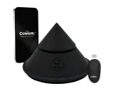 The Cowgirl Cone - okos szexgép különböző feltétekkel (fekete)
