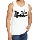 The Gymfather - fehér trikó