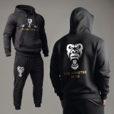 The monster in me melegítő szett - fekete